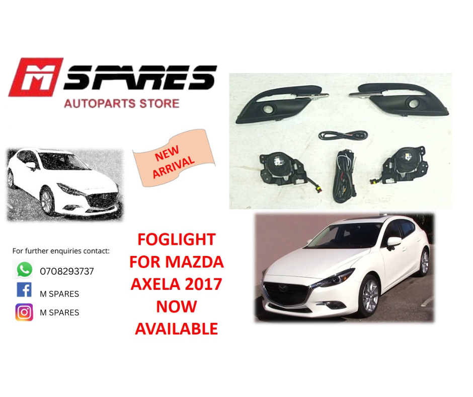 foglight mazda axela 2017!